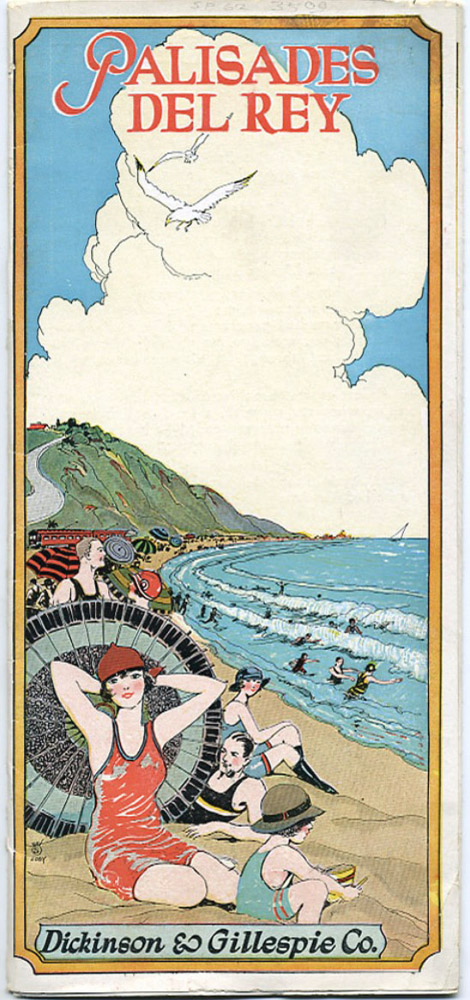 Palisades Del Rey, c. 1925. Folding brochure